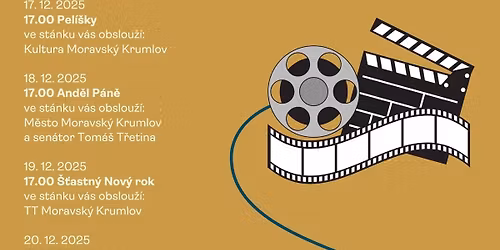 Charitativn\u00ed prom\u00edt\u00e1n\u00ed v\u00e1no\u010dn\u00edch film\u016f na n\u00e1m\u011bst\u00ed - Moravsk\u00fd Krumlov