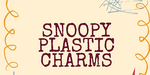 Snoopy Plastic Charms
