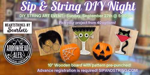 Sip & String at Arrowhead Ales