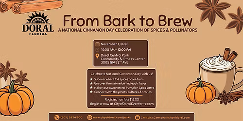 From Bark to Brew- National Cinnamon Day Celebration of Spices & Pollinator