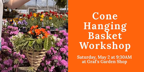 Cone Hanging Basket Workshop
