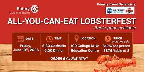 2026 All-You-Can-Eat Lobsterfest