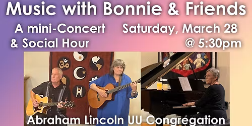 Music with Bonnie & Friends: Mini-Concert & Social Hour