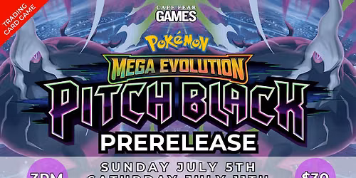 Pok\u00e9mon Pitch Black Prerelease