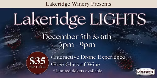 Lakeridge Lights - An Interactive Drone Show Experience