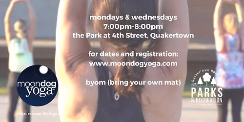 yoga in the park