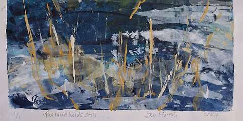 Explore exciting ways to use Gelliplates with abstract landscapes