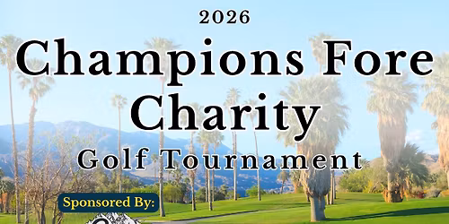 2026 Champions Fore Charity Golf Tournament