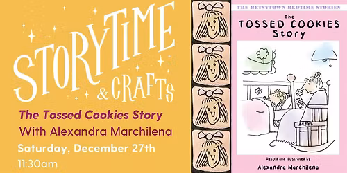 StoryTime & Crafts: The Tossed Cookies Story