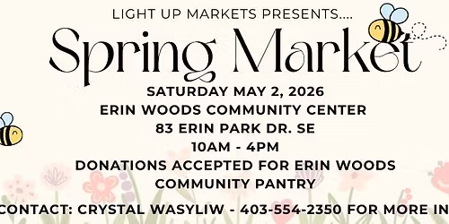 LIGHT UP YOUR SPRING MARKET