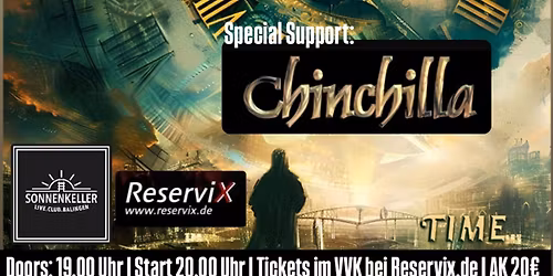 RELEASE KONZERT mit SKULL & CROSSBONES + CHINCHILLA