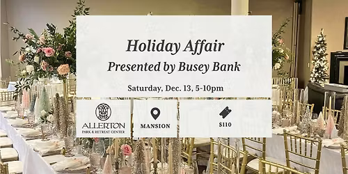 Holiday Affair presented by Busey Bank