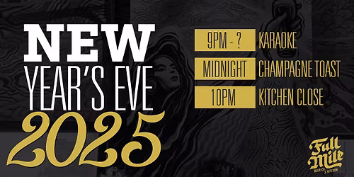 New Year\u2019s Eve 2025 Celebration!