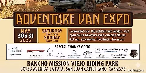 Adventure Van Expo 2026