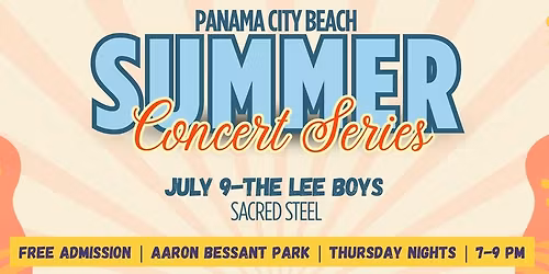 PCB Summer Concert Series | July 9-The Lee Boys 