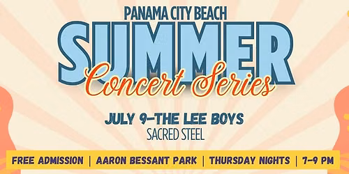 PCB Summer Concert Series | July 9-The Lee Boys