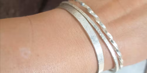 Solid bangle - Silver Workshop