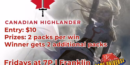 MtG: Canadian Highlander