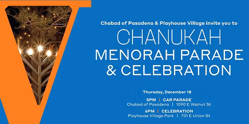Chanukah Menorah Parade & Celebration