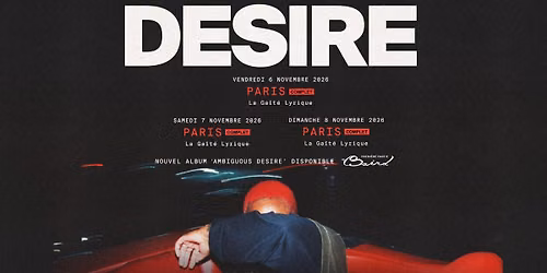 ARLO PARKS | La Ga\u00eet\u00e9 Lyrique, Paris - 6, 7 & 8 novembre 2026