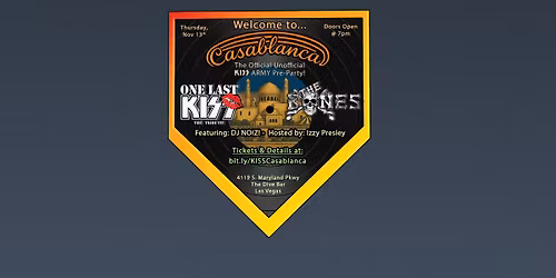 WELCOME TO CASABLANCA! The Official, UNOFFICIAL KISS Army Pre-Party!