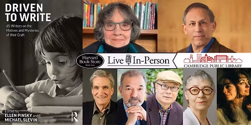 Ellen Pinsky and Michael Slevin at the Cambridge Public Library