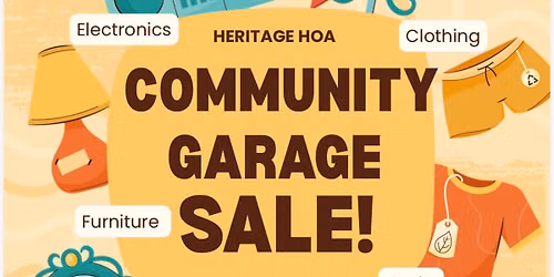 Heritage Community Garage Sale