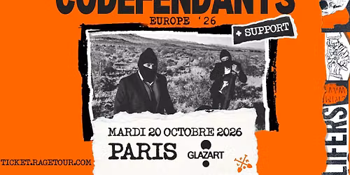 CODEFENDANTS | PARIS | GLAZART | LE 20.10.2026