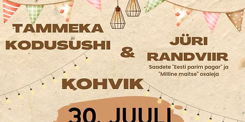 Tammeka kodusushi & J\u00fcri Randviir kohvik