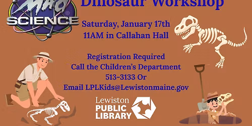 Mad Science Dinosaur Workshop