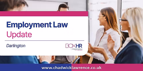 Employment Law Update (Darlington Office Launch)