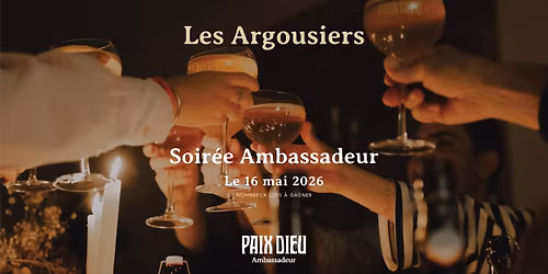 Soir\u00e9e Paix Dieu