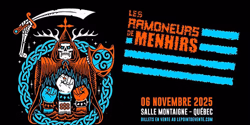 Les Ramoneurs de Mehnirs \/\/ Jeudi 6 novembre 2025 \/\/ Salle Montaigne