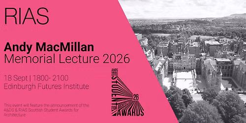 Andy MacMillan Memorial Lecture 2026