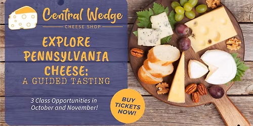 Explore PA Cheeses: A Guided Tasting