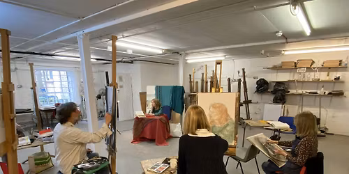 Portrait painting club, Fridays 10am-1pm, 4 classes