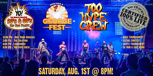 Too Hype Crew at George Fest in Rock Falls, IL