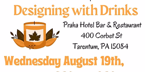 Designing with Drinks - Fall Mod Podge Votive