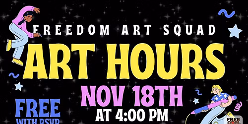 Freedom Art Squad's Youth Art Hours