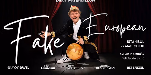 Dima Watermelon: Fake European | Stand-Up Comedy in Istanbul