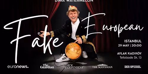 Dima Watermelon: Fake European | Stand-Up Comedy in Istanbul