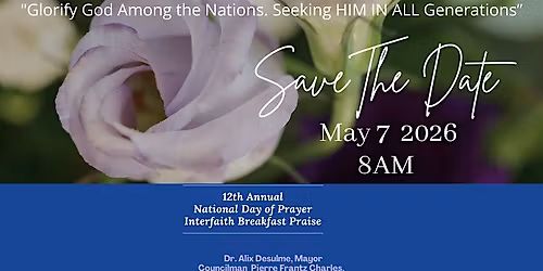 12th Annual National Day Of Prayer Breakfast Interfaith