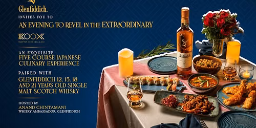 Dining And Whisky Pairing- 5 Course Japanese Culinary Experience