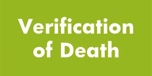 Verification of Death Training