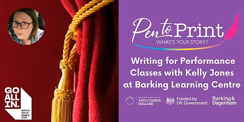 Pen to Print: Writing for Performance Class