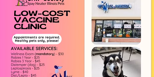 Low Cost Vaccine Clinic - Wags to Whiskers