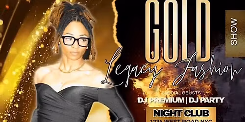 GOLD LUXURY NYC FASHION SHOW \u2728\ufe0f