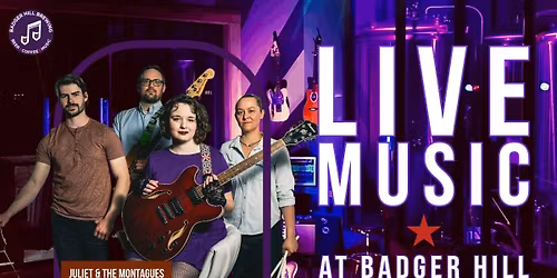 Live Music Performance by Juliet & The Montagues