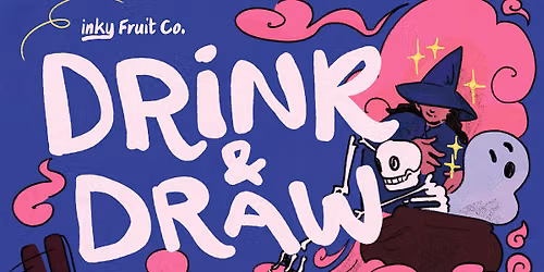 Inky Fruit Co. Drink and Draw!