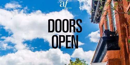 Doors Open at Alliance Fran\u00e7aise Toronto